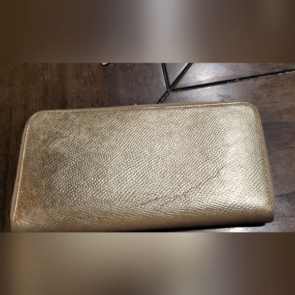 Celine Long Zippy Wallet GOLD - EUC - Picture 2 of 9